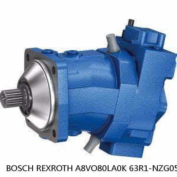 A8VO80LA0K 63R1-NZG05K BOSCH REXROTH A8VO Variable Displacement Pumps
