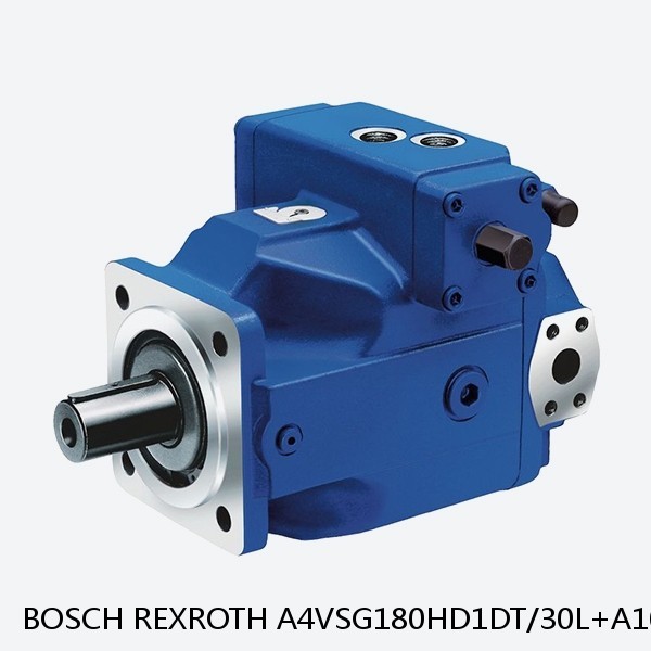A4VSG180HD1DT/30L+A10VSO45DFR/31L BOSCH REXROTH A4VSG Axial Piston Variable Pump