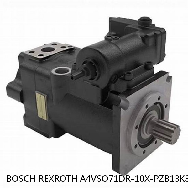 A4VSO71DR-10X-PZB13K33 BOSCH REXROTH A4VSO Variable Displacement Pumps