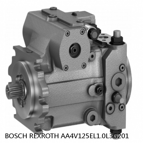 AA4V125EL1.0L3G201 BOSCH REXROTH A4V Variable Pumps