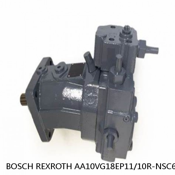 AA10VG18EP11/10R-NSC66K013E-S BOSCH REXROTH A10VG Axial piston variable pump