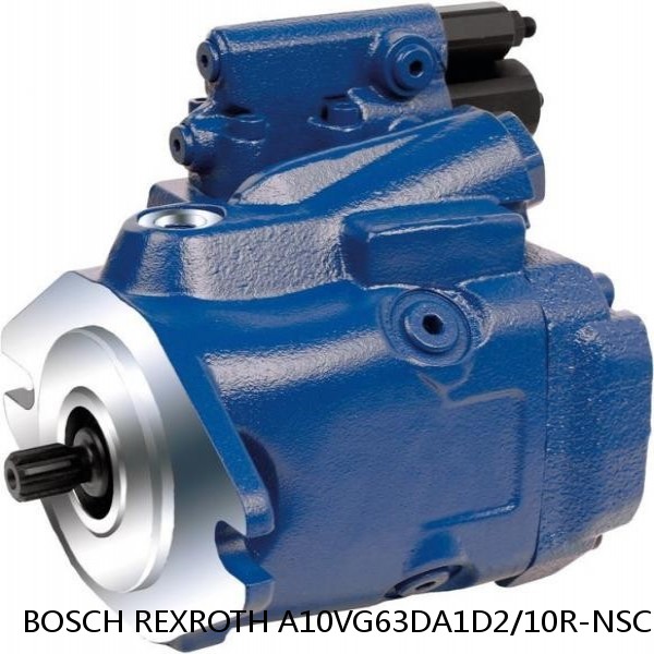 A10VG63DA1D2/10R-NSC10F023S BOSCH REXROTH A10VG Axial piston variable pump