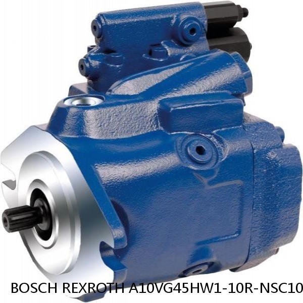 A10VG45HW1-10R-NSC10F013S-S BOSCH REXROTH A10VG Axial piston variable pump