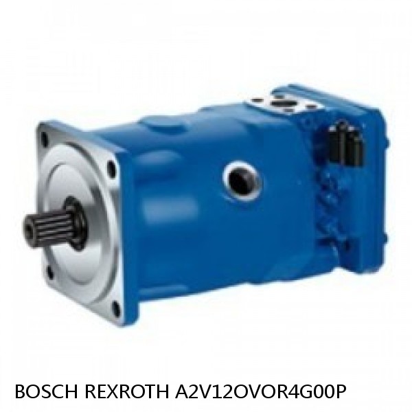 A2V12OVOR4G00P BOSCH REXROTH A2V Variable Displacement Pumps