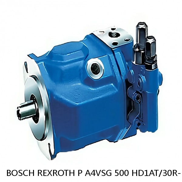 P A4VSG 500 HD1AT/30R-PPH10K240N-SO829 BOSCH REXROTH A4VSG Axial Piston Variable Pump
