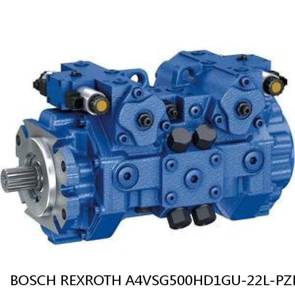 A4VSG500HD1GU-22L-PZH10H009F BOSCH REXROTH A4VSG Axial Piston Variable Pump