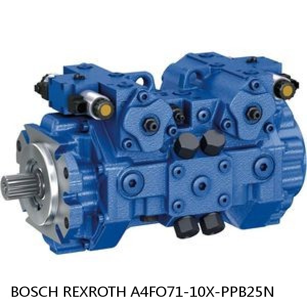 A4FO71-10X-PPB25N BOSCH REXROTH A4FO Fixed Displacement Pumps