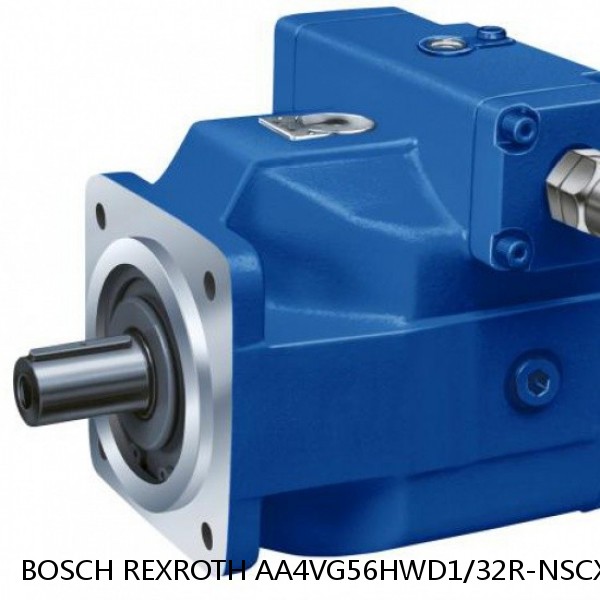 AA4VG56HWD1/32R-NSCXXK045E-S BOSCH REXROTH A4VG Variable Displacement Pumps