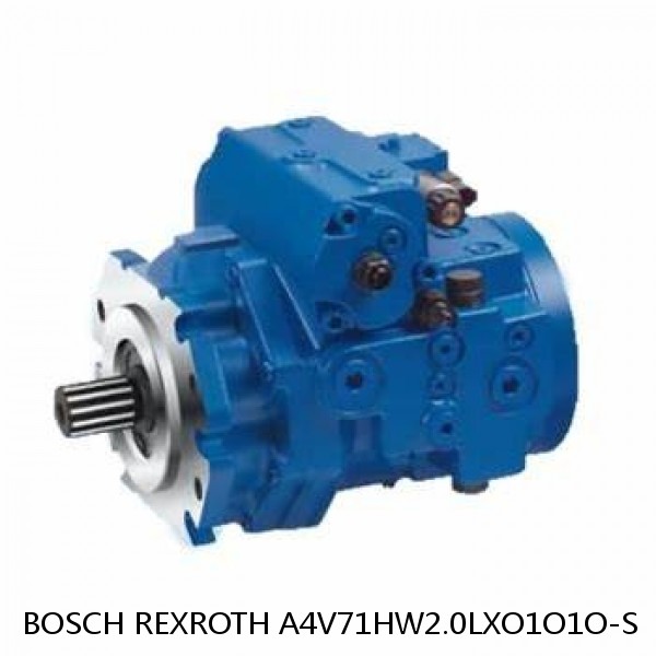 A4V71HW2.0LXO1O1O-S BOSCH REXROTH A4V Variable Pumps #1 small image
