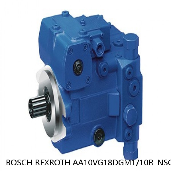 AA10VG18DGM1/10R-NSC66F013S BOSCH REXROTH A10VG Axial piston variable pump