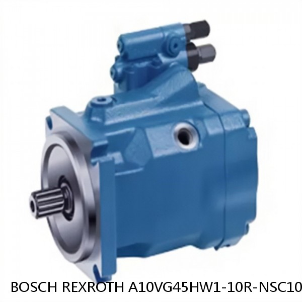 A10VG45HW1-10R-NSC10F005S-S BOSCH REXROTH A10VG Axial piston variable pump