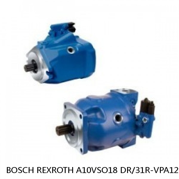 A10VSO18 DR/31R-VPA12N BOSCH REXROTH A10VSO Variable Displacement Pumps #1 small image