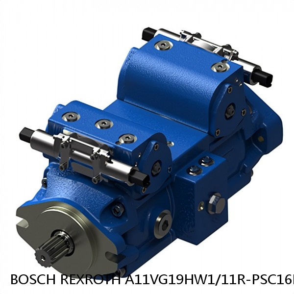 A11VG19HW1/11R-PSC16F011S-S BOSCH REXROTH A11VG Hydraulic Pumps