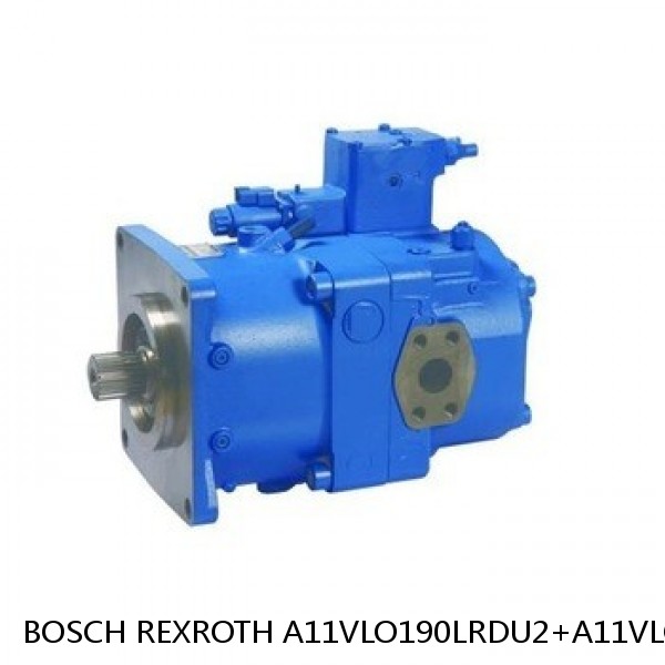 A11VLO190LRDU2+A11VLO130LRDU2 BOSCH REXROTH A11VLO Axial Piston Variable Pump #1 small image