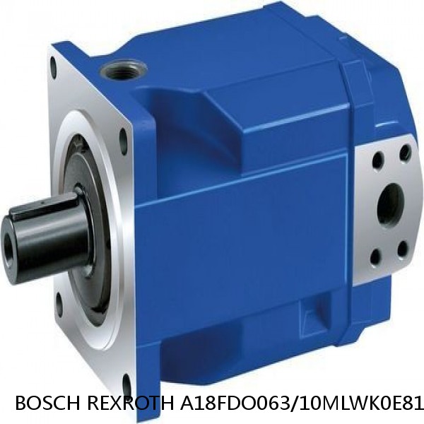 A18FDO063/10MLWK0E81- BOSCH REXROTH A18VO Axial Piston Pump #1 small image