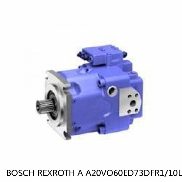 A A20VO60ED73DFR1/10L-VSD24K01P-SO2 BOSCH REXROTH A20VO Hydraulic axial piston pump #1 small image