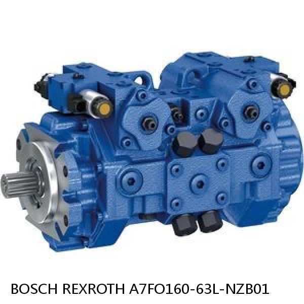 A7FO160-63L-NZB01 BOSCH REXROTH A7FO Axial Piston Motor Fixed Displacement Bent Axis Pump #1 image
