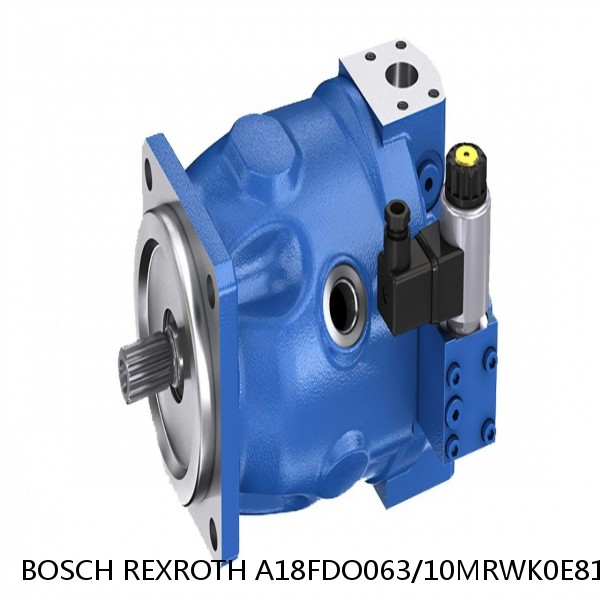 A18FDO063/10MRWK0E81- BOSCH REXROTH A18VO Axial Piston Pump #1 image