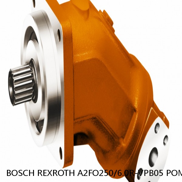 A2FO250/6.0R-VPB05 POMP BOSCH REXROTH A2FO Fixed Displacement Pumps #1 image